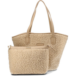 Big Star Beżowa Torebka 2w1 Damska Shopperka +