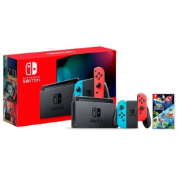 Nintendo Switch Joy-Con v2 Czerwono-niebieski + Super Mario