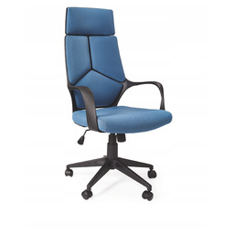 Fotel Obrotowy Voyager Halmar Czarny/ Niebieski