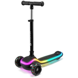 KINDERKRAFT Hulajnoga dla dzieci Raket Czarny Mini pompka