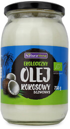 Naturavena Olej kokosowy bezwonny rafinowany 830 ml (EKO)
