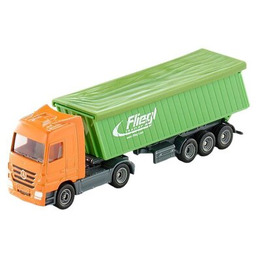 SIKU Samochód Ciężarowka z naczepą i plandeką 1796