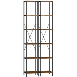 Regał wolnostojący, 6 poziomów, 30 174,5 30 cm