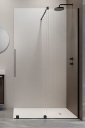Radaway Furo Black kabina prysznicowa Walk-In 120 cm