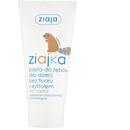 ZIAJA_Ziajka pasta do zębów dla dzieci bez fluoru