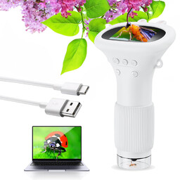 Mini Mikroskop Dziecięca Zabawka Edukacyjna, Cyfrowy Mobilny Mikroskop