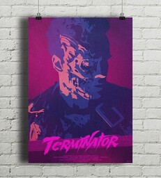 Terminator - plakat giclee art