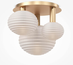 Lampa sufitowa Reels MOD268CL-03G Maytoni kule do salonu