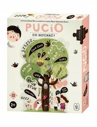 Puzzle Pucio co słychać? Wydawnictwo Nasza Księgarnia