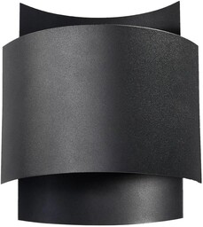 Sollux LAMPA ścienna SL.0858 metalowa OPRAWA kinkiet czarny