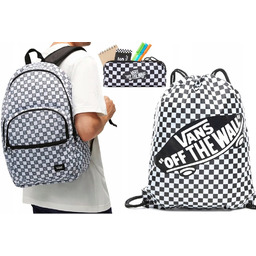 VANS ZESTAW 3W1 PLECAK + WOREK + PIÓRNIK