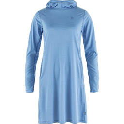 FJALLRAVEN 14300012-537 Abisko Sun-Hoodie Sukienka W Ultramaryna Damska
