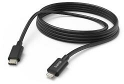 Hama USB-C Lightning 3m Czarny Kabel USB