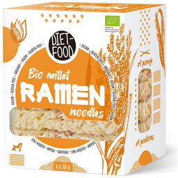 DIET-FOOD Makaron jaglany ramen noodle 280 g (4x70