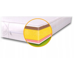 Materac Goo-Goo 07 kokos-pianka-gryka 120x60x10 2-stronny