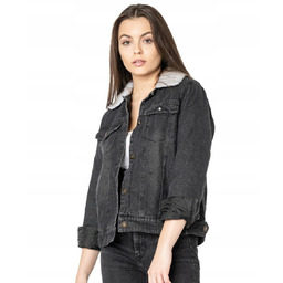 Kurtka Katana Jeans Ocieplana z Kożuchem 2011-1 S