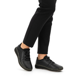 Rieker Półbuty damskie, naturalna skóra licowa wsuwane