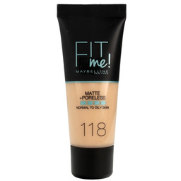 Maybelline Fit Me! Podkład matujący nr 118 Nude