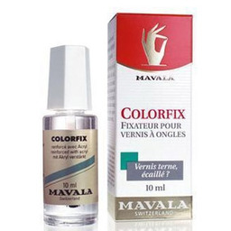 Mavala Colorfix, utwardzacz przedłużający żywotność lakieru z akrylem,