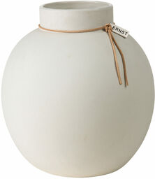 ERNST - Biały wazon ceramiczny L