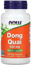Dong Quai 520 mg Now Foods, 100 kapsułek
