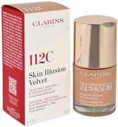 Clarins, Podkład Skin Illusion Velvet Foundation 112C, 30