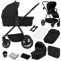Wózek wielofunkcyjny 2w1 spacerówka + gondola XL materac