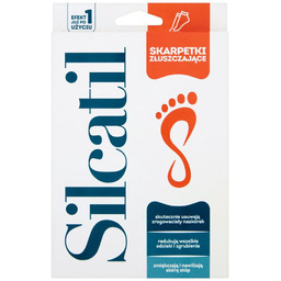 SILCATIL_Skarpetki złuszczające do stóp 1 para