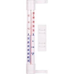 Browin 020500 Klasyczny termometr zaokienny 23 cm, termometr