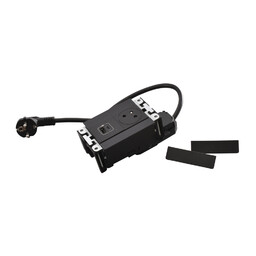Gniazdo meblowe do blatu MULTILINK, wyposażone 2P+Z/USB A+C