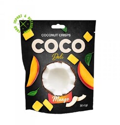 COCO DELI chipsy kokosowe o smaku mango, 30g
