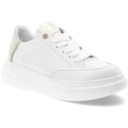 Chebello Białe Sneakersy Wygodne Obuwie Damskie