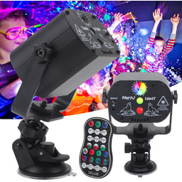 Projektor Dyskotekowy Kula Disco Reflektor Laser Led Rgb