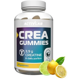 ACTIVLAB Żelki Crea Gummies Cytrynowo-limonkowy (60 żelek)