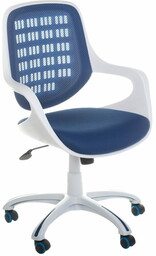 Fotel biurowy CorpoComfort BX-4325 Niebieski
