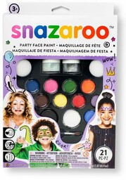zestaw do malowania twarzy farbki farby Snazaroo