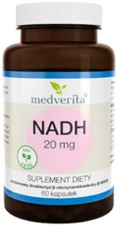 MEDVERITA NADH 20mg 60 kaps