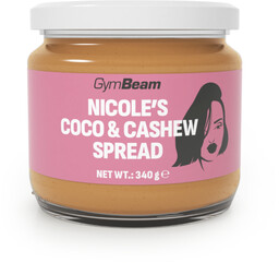 GymBeam Nicole s Coco & Cashew Spread 340