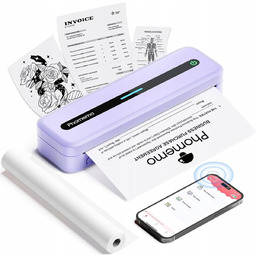 Przenośna Drukarka Termiczna Naklejki 300dpi A4 216/110/80/53 Phomemo