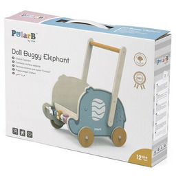 VIGA Pchacz dla dziecka PolarB Słonik 2w1