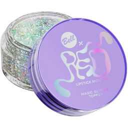 Bell x Red Lipstick Monster, brokatowy żel