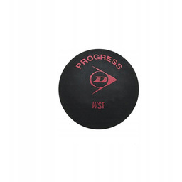Dunlop Progress piłeczki do squasha 12 sztuk czarne