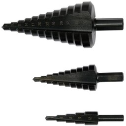 YATO YT-44732 Wiertło stopniowe Liczba narzędzi: 3, Stal