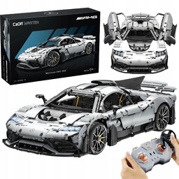 Klocki konstrukcyjne Cada Mercedes Amg One auto sportowe