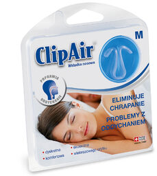 ClipAir, wkładka do nosa ułatwiająca oddychanie, rozmiar M,
