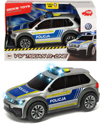 Dickie Toys, SOS, samochód policyjny Tiguan R-Line