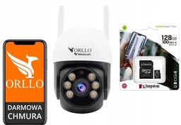Kamera Obrotowa Zewnętrzna WiFi Ip Podczerwień Zoom x5