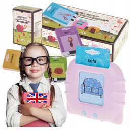 NAUKA ANGIELSKIEGO 112 FISZEK INTERAKTYWNA ZABAWKA EDUKACYJNA 224