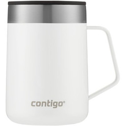 CONTIGO Kubek termiczny Streeterville Biały 420 ml Zyskaj