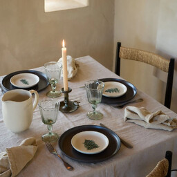 Costa Nova Zestaw talerzy Pacifica Christmas Tree Beige